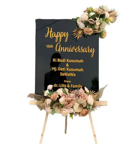 Papan Bunga Akrilik Tangse